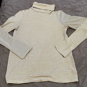 Mud Pie Striped Turtleneck